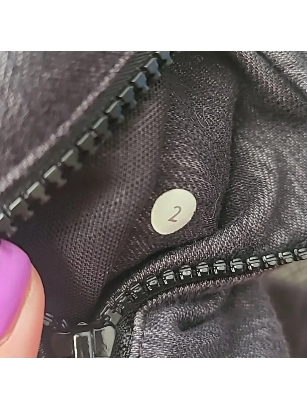 Lululemon Define Jacket Black Slub Denim